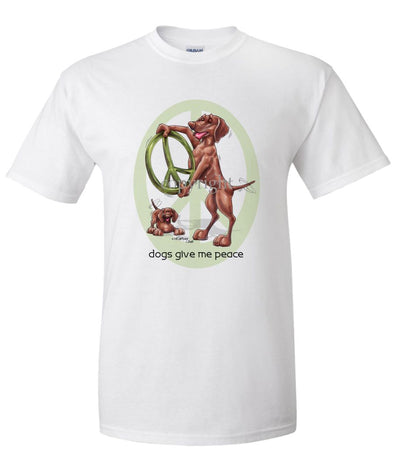 Vizsla - Peace Dogs - T-Shirt