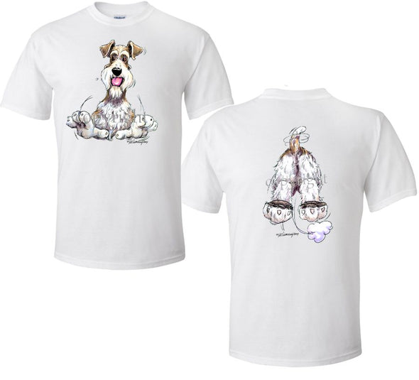 Wire Fox Terrier - Coming and Going - T-Shirt (Double Sided)