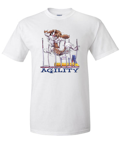 Cavalier King Charles  Blenheim - Agility Weave II - T-Shirt
