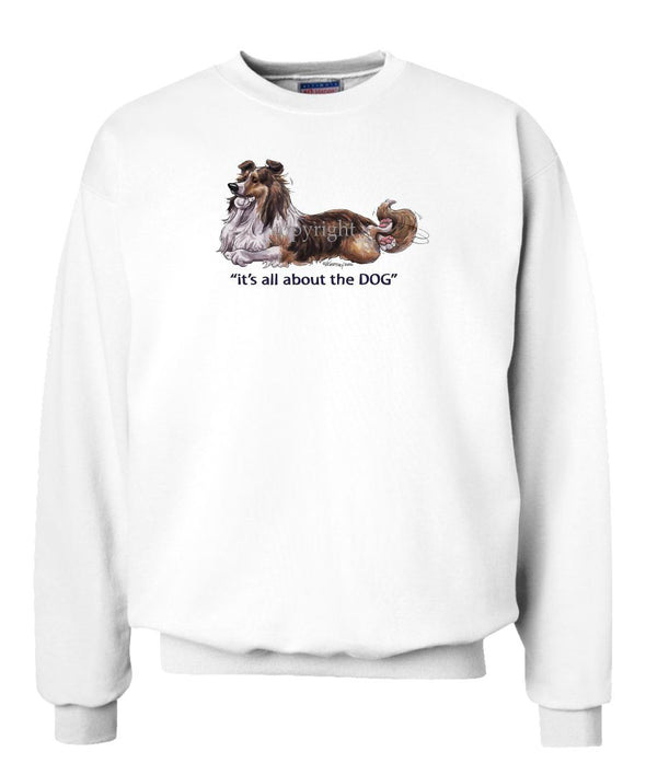 Shetland Sheepdog - All About The Dog - Sweatshirt