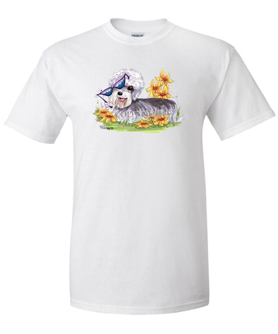 Dandy Dinmont - With Sunglasses - Caricature - T-Shirt