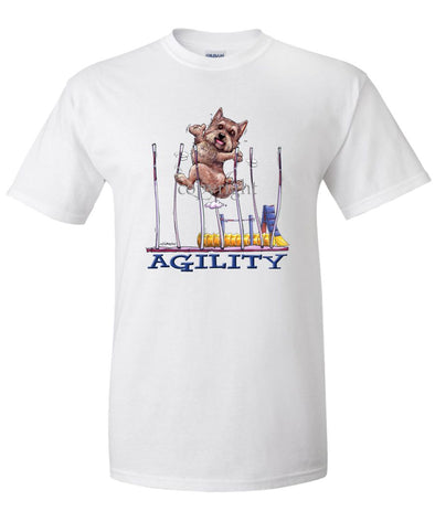 Norwich Terrier - Agility Weave II - T-Shirt