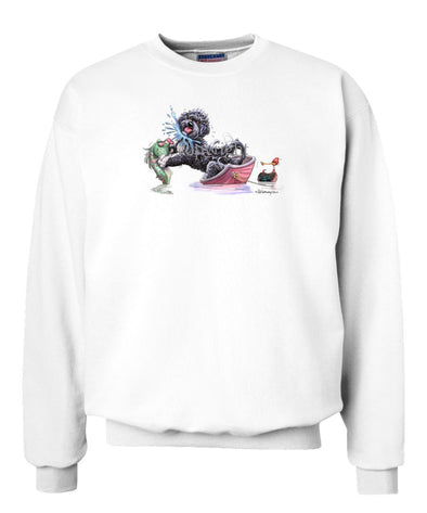 Portuguese Water Dog - Fish Squirting - Mike's Faves - Sweatshirt