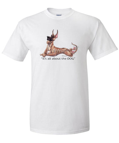 Great Dane - All About The Dog - T-Shirt