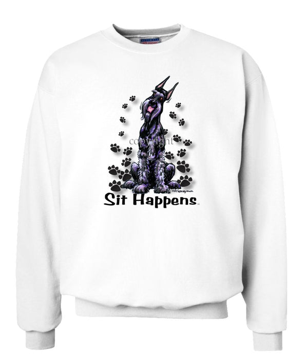 Giant Schnauzer - Sit Happens - Sweatshirt