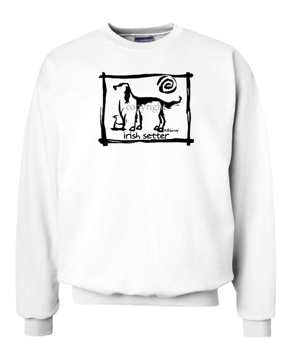 Irish Setter - Cavern Canine - Sweatshirt