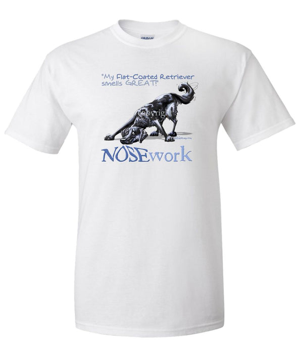 Flat Coated Retriever - Nosework - T-Shirt