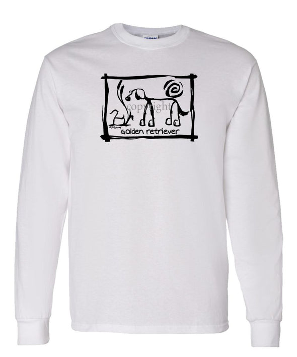 Golden Retriever - Cavern Canine - Long Sleeve T-Shirt