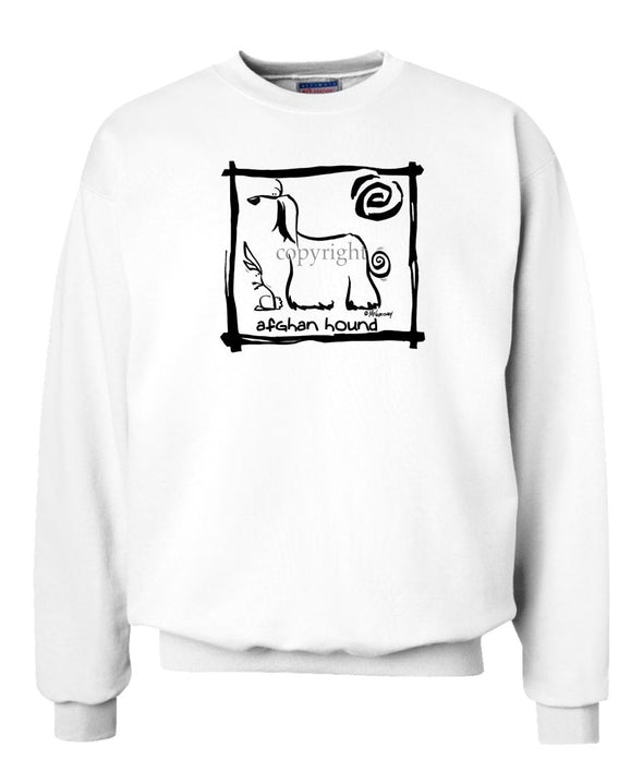 Afghan Hound - Cavern Canine - Sweatshirt