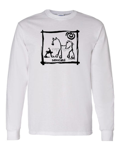 Samoyed - Cavern Canine - Long Sleeve T-Shirt