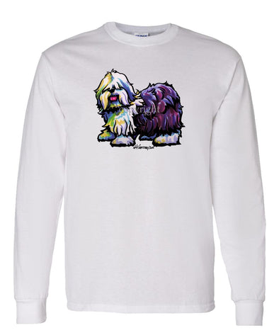 Old English Sheepdog - Cool Dog - Long Sleeve T-Shirt