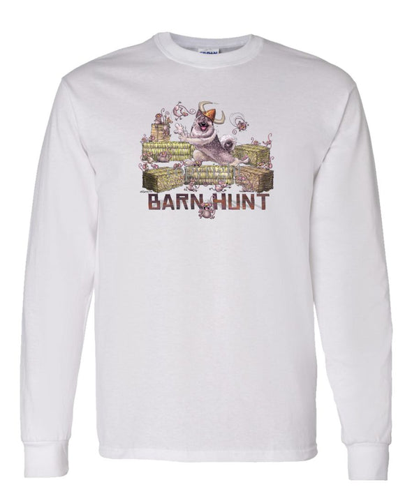 Norwegian Elkhound - Barnhunt - Long Sleeve T-Shirt