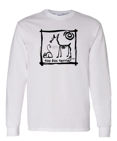 Toy Fox Terrier - Cavern Canine - Long Sleeve T-Shirt