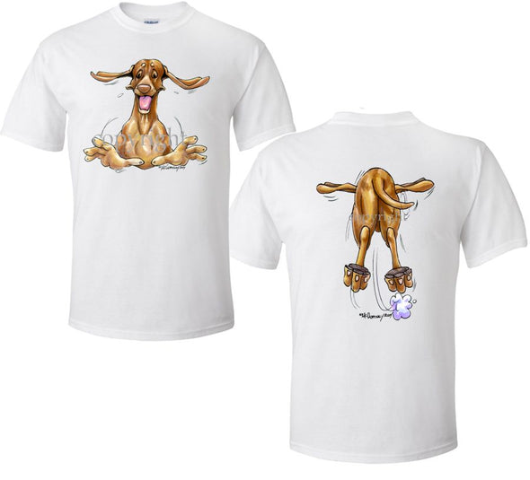 Vizsla - Coming and Going - T-Shirt (Double Sided)