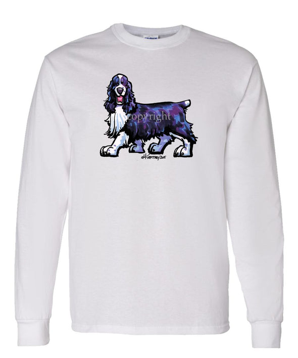 English Springer Spaniel - Cool Dog - Long Sleeve T-Shirt