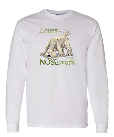 Soft Coated Wheaten - Nosework - Long Sleeve T-Shirt