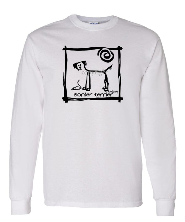 Border Terrier - Cavern Canine - Long Sleeve T-Shirt