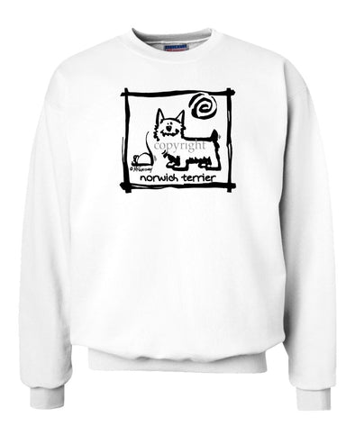 Norwich Terrier - Cavern Canine - Sweatshirt