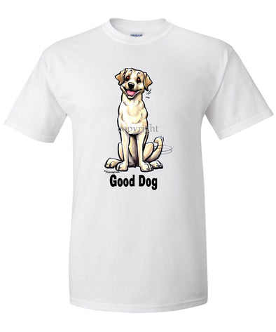 Labrador Retriever  Yellow - Good Dog - T-Shirt