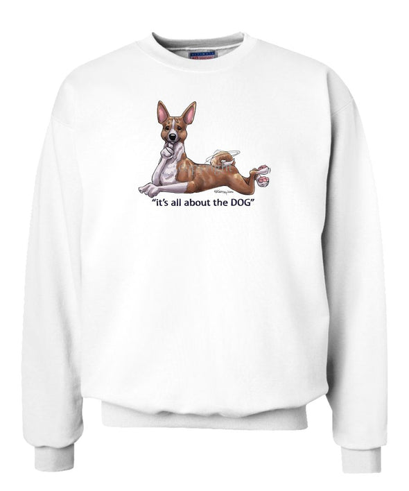 Basenji - All About The Dog - Sweatshirt