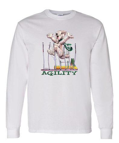 Soft Coated Wheaten - Agility Weave II - Long Sleeve T-Shirt