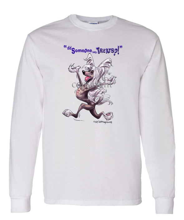 Chinese Crested - Treats - Long Sleeve T-Shirt