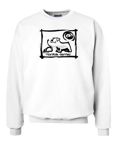 Norfolk Terrier - Cavern Canine - Sweatshirt