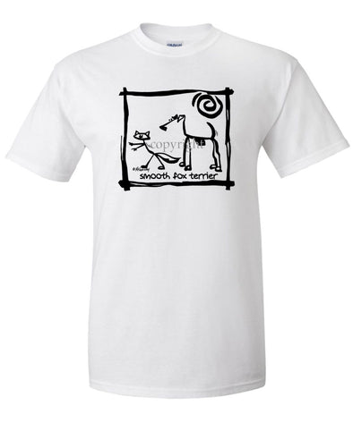 Smooth Fox Terrier - Cavern Canine - T-Shirt