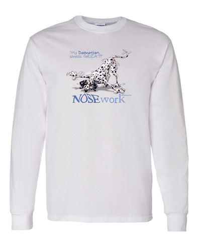 Dalmatian - Nosework - Long Sleeve T-Shirt