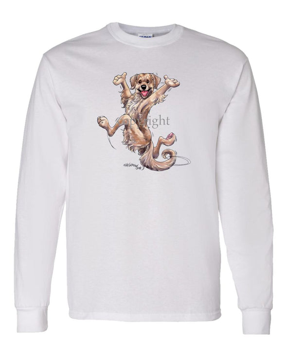 Golden Retriever - Happy Dog - Long Sleeve T-Shirt