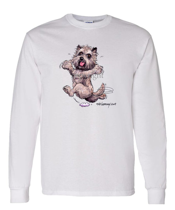 Cairn Terrier - Happy Dog - Long Sleeve T-Shirt