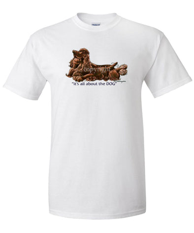 Field Spaniel - All About The Dog - T-Shirt