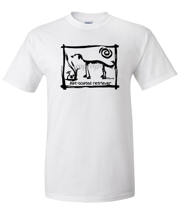 Flat Coated Retriever - Cavern Canine - T-Shirt