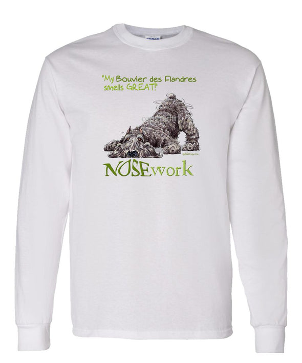 Bouvier Des Flandres - Nosework - Long Sleeve T-Shirt