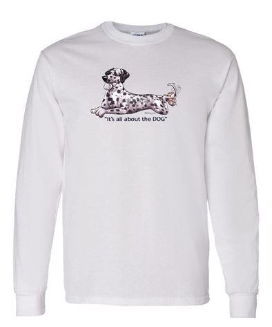 Dalmatian - All About The Dog - Long Sleeve T-Shirt