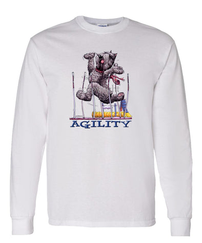 Bouvier Des Flandres - Agility Weave II - Long Sleeve T-Shirt