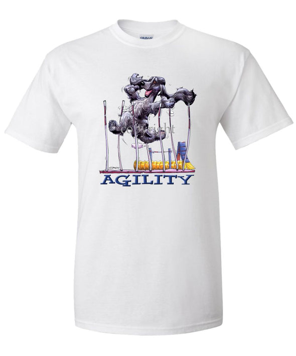 English Cocker Spaniel - Agility Weave II - T-Shirt