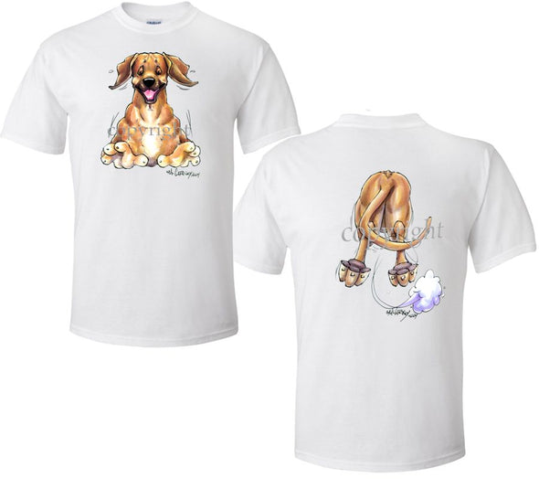 Rhodesian Ridgeback - Coming and Going - T-Shirt (Double Sided)