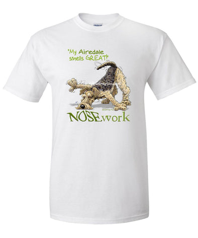 Airedale Terrier - Nosework - T-Shirt