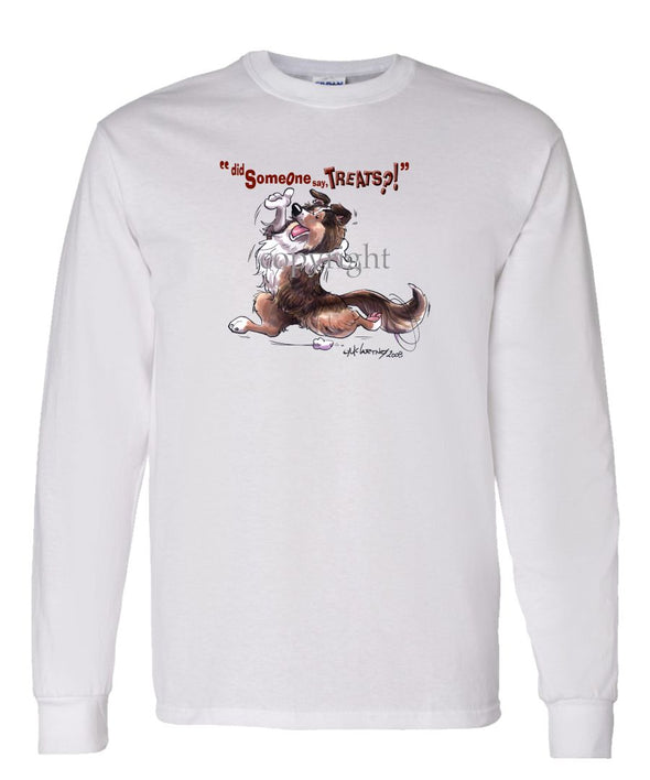 Shetland Sheepdog - Treats - Long Sleeve T-Shirt