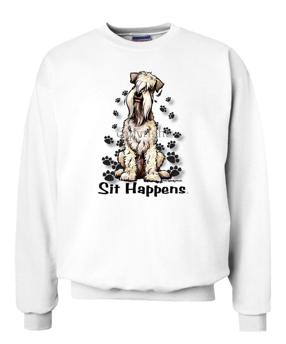 Soft Coated Wheaten - Sit Happens - Sweatshirt