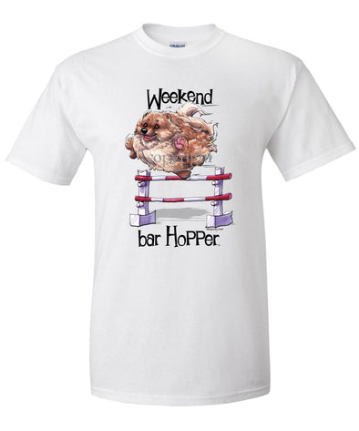 Pomeranian - Weekend Barhopper - T-Shirt