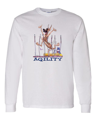 Great Dane - Agility Weave II - Long Sleeve T-Shirt