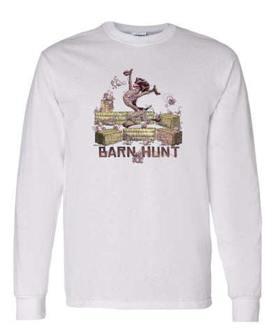 German Shorthaired Pointer - Barnhunt - Long Sleeve T-Shirt
