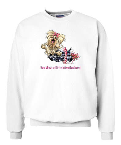 Yorkshire Terrier - Little Attention - Mike's Faves - Sweatshirt
