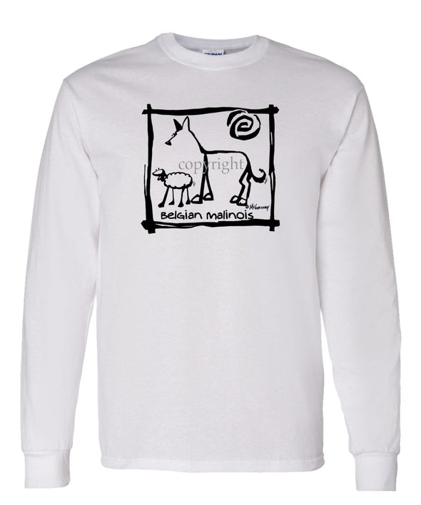 Belgian Malinois - Cavern Canine - Long Sleeve T-Shirt