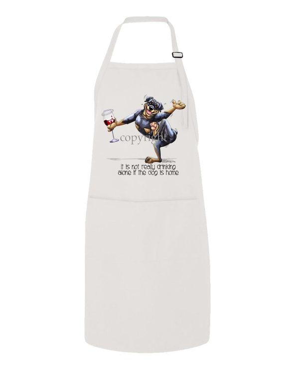 Rottweiler - It's Drinking Alone 2 - Apron