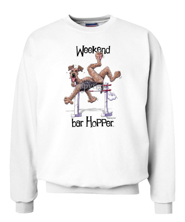 Airedale Terrier - Weekend Barhopper - Sweatshirt