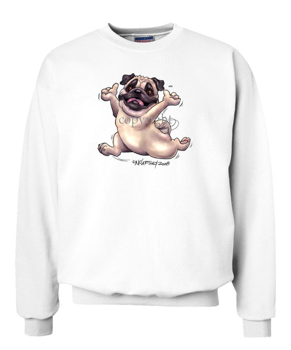 Pug - Happy Dog - Sweatshirt