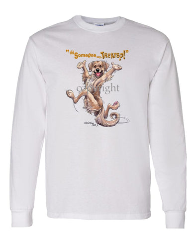 Golden Retriever - Treats - Long Sleeve T-Shirt